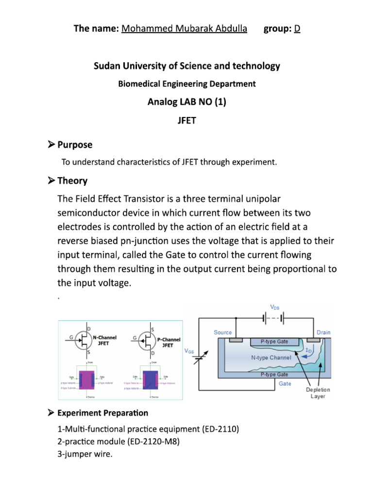 Analog Lab 1 | PDF