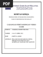 Kertas Kerja Pertandingan Dota