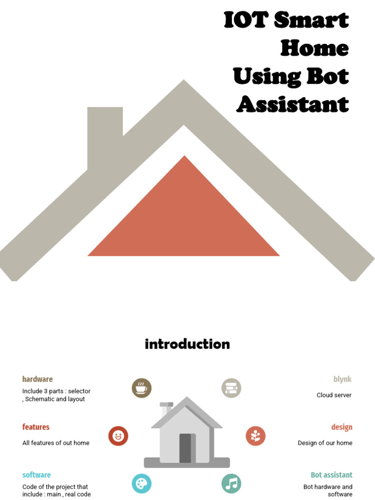 Smart Home With Bot Assistant | PDF | Electronics | Electronic Engineering