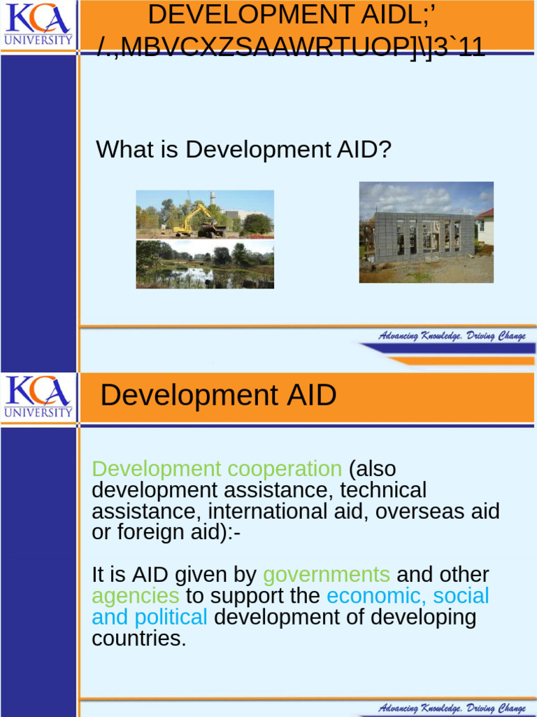 Development - Aid WK 2 | PDF | Development Aid | Aids