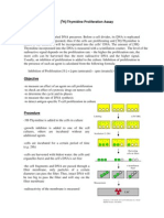 Thymidine Proliferation