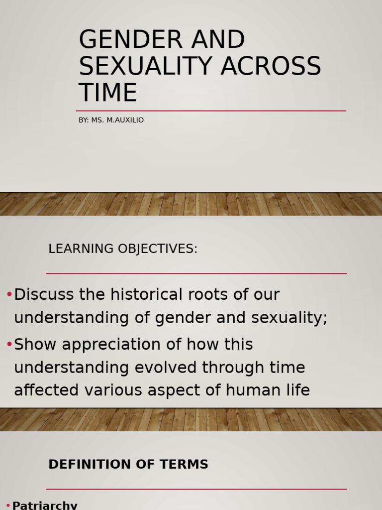 Evolution of Gender and Sexuality | PDF | Patriarchy | Woman