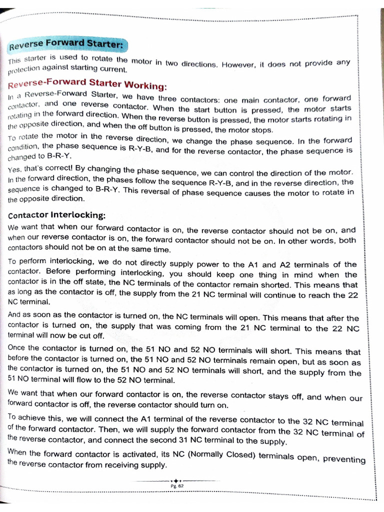Reverse Forward Starter | PDF