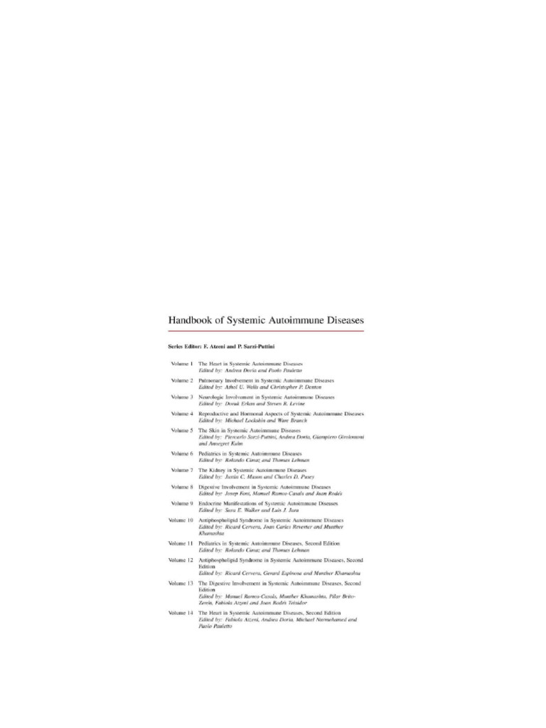 The Heart in Systemic Autoimmune Diseases 2nd Edition Edition Fabiola ...