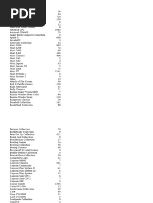 12TB GameList 新 | PDF | Nintendo | Wii