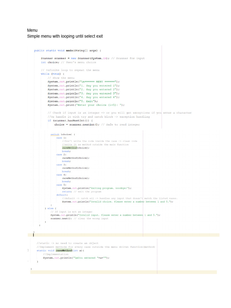 Java Programming Note | PDF