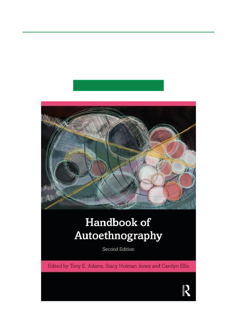 Handbook of Autoethnography Overview | PDF | Liberal Arts Education