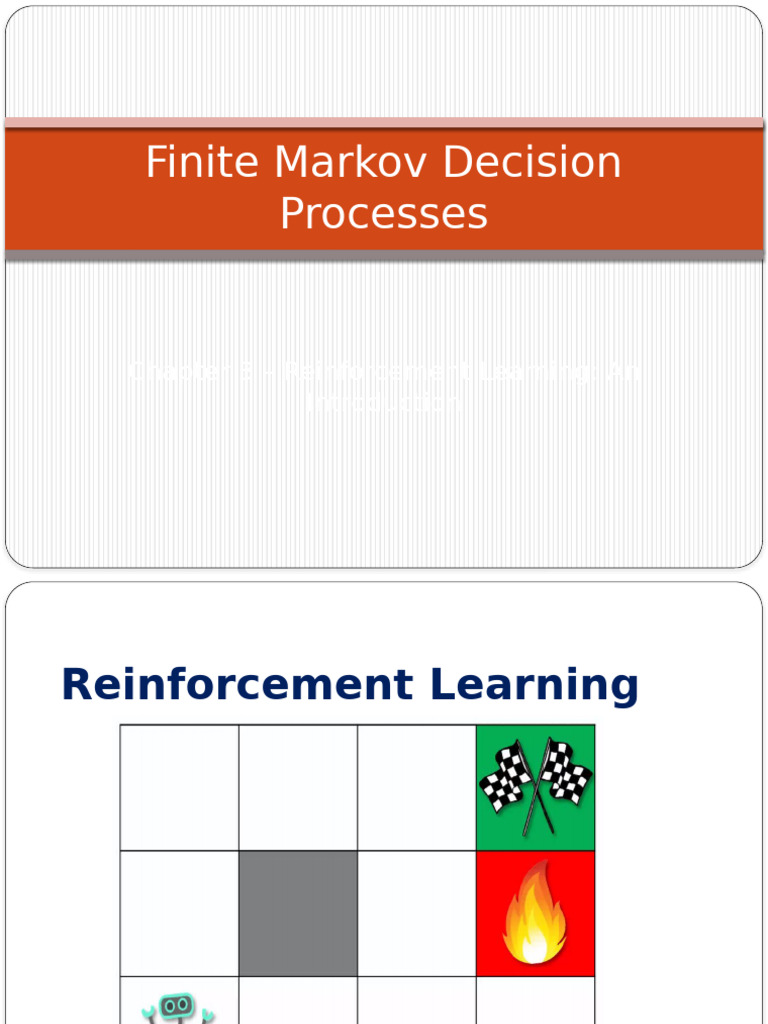 Finite Markov Decision Processes Explained | PDF | Probability Theory ...