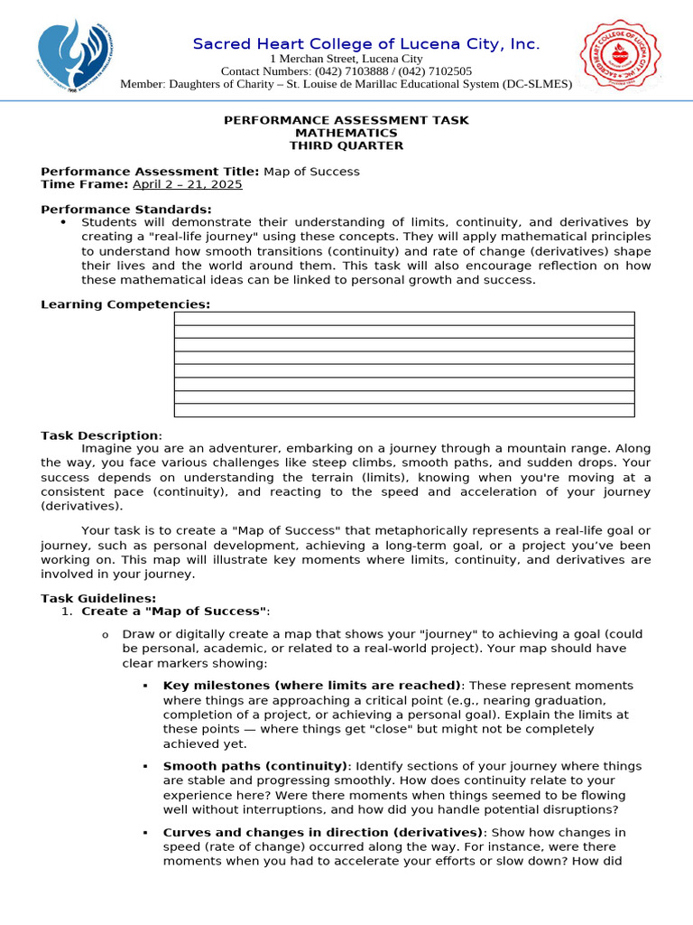 FOURTH - Performance Task | PDF | Concept | Cognition