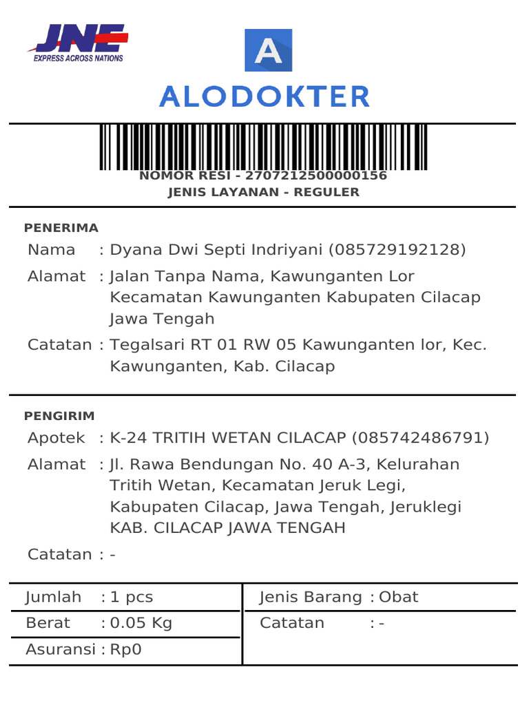 Shipping Label Alo 20250502144724 | PDF