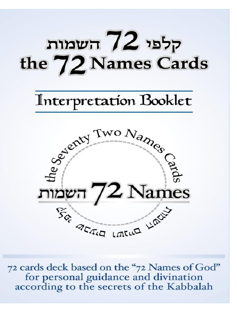 Booklet 72cards | PDF