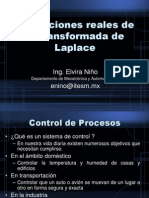 Transformada Laplace control procesos