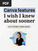 Canva Basics: A Simple User Guide | PDF | Software | Computing