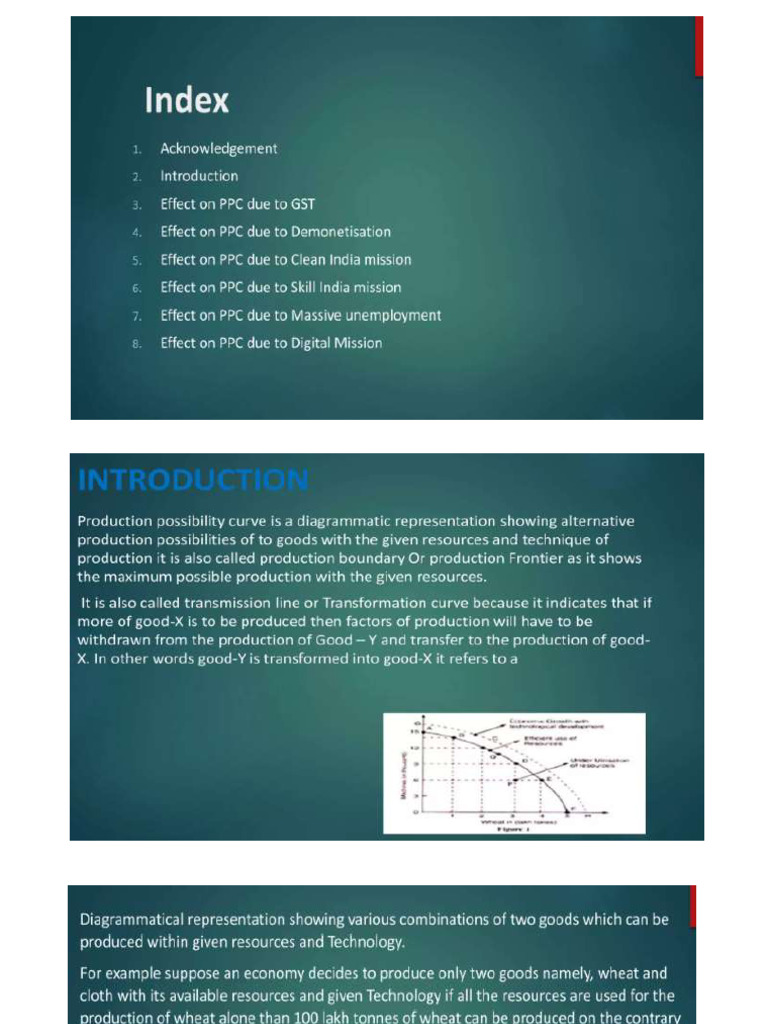 Economics Class Xi Sample Project | PDF