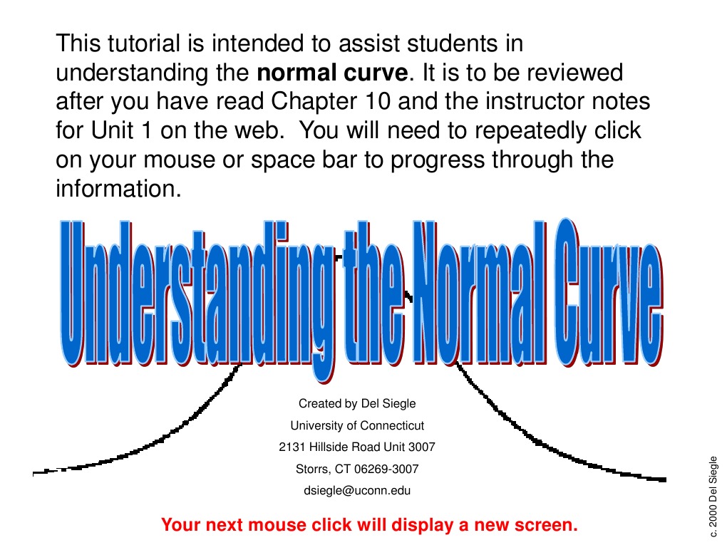 Understanding the Normal Curve Tutorial | PDF | Games & Activities ...