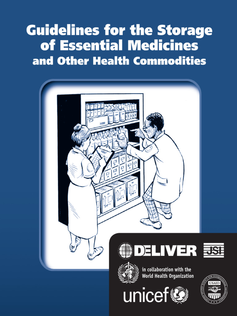 Guidelines for Storing Health Commodities | PDF | Refrigerator | Inventory