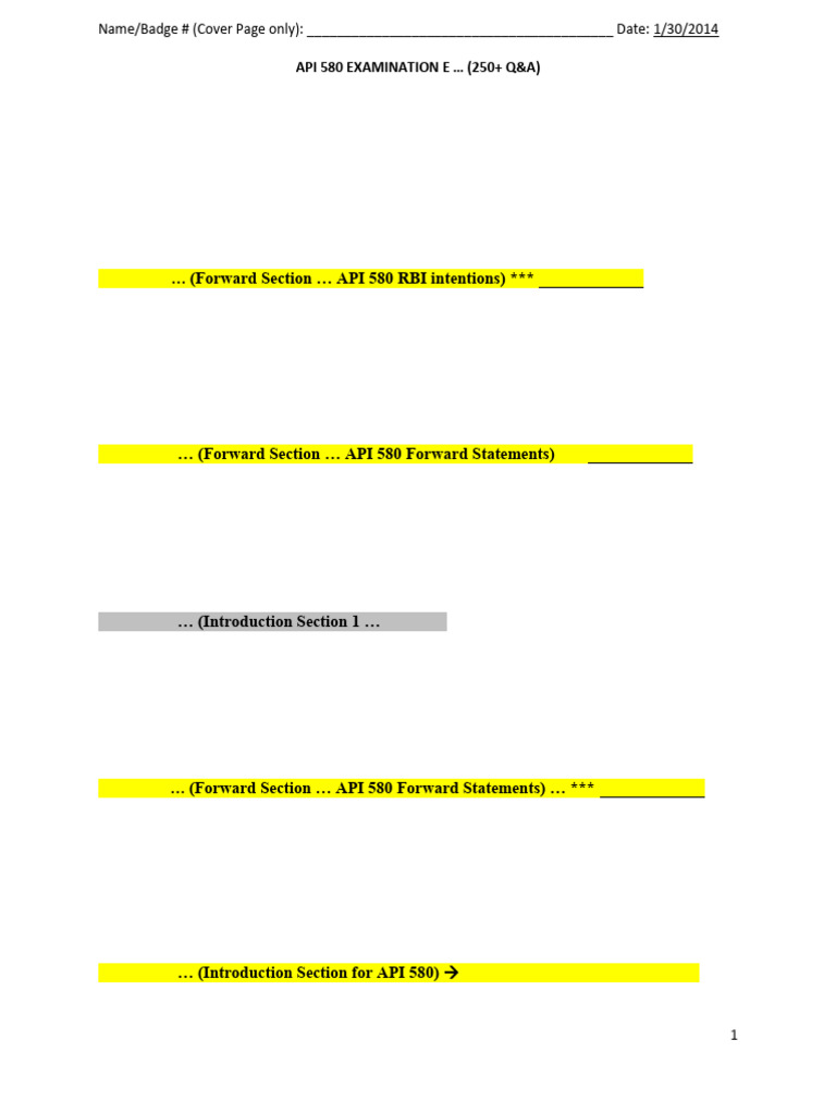 API 580: Risk-Based Inspection Guide | PDF | Risk | Risk Management