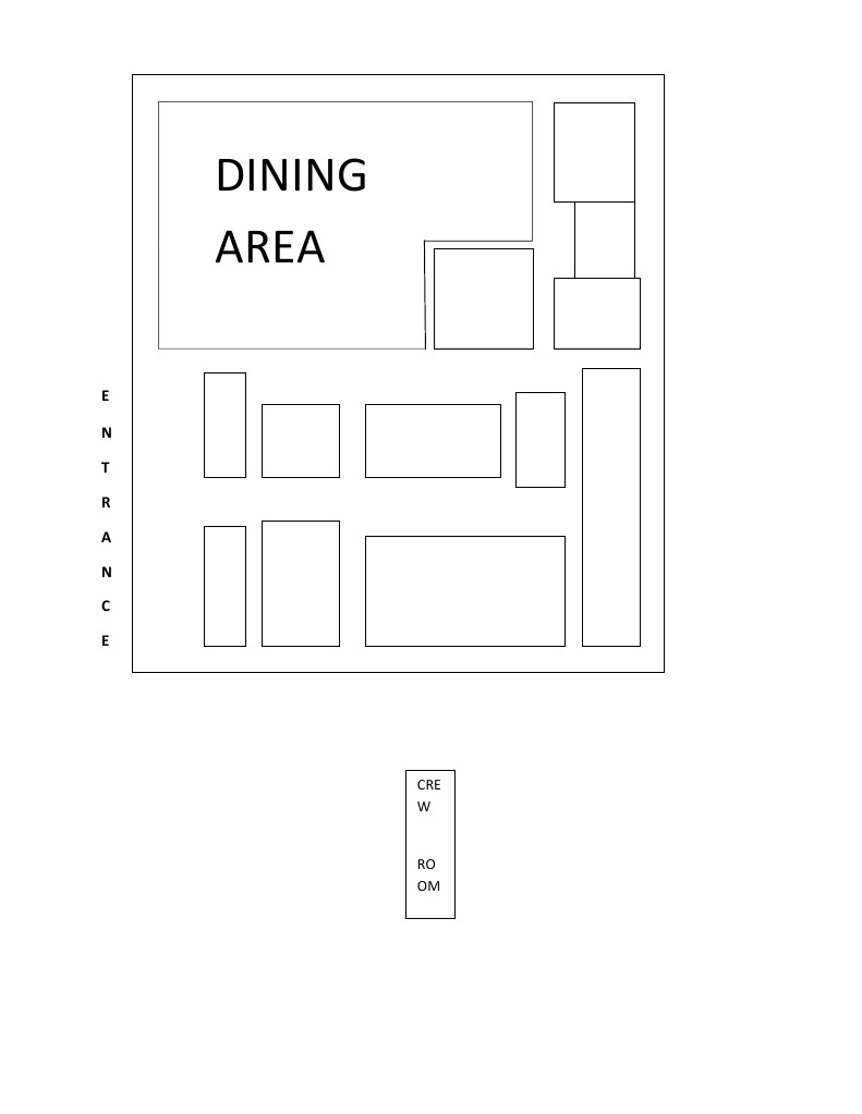 Dining Area and Crew Room Layout | PDF