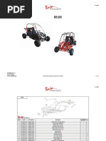 9-Baja Reaction Parts Catalog - Br150 Howhit 150cc Go Kart (Vin Prefix l6k)