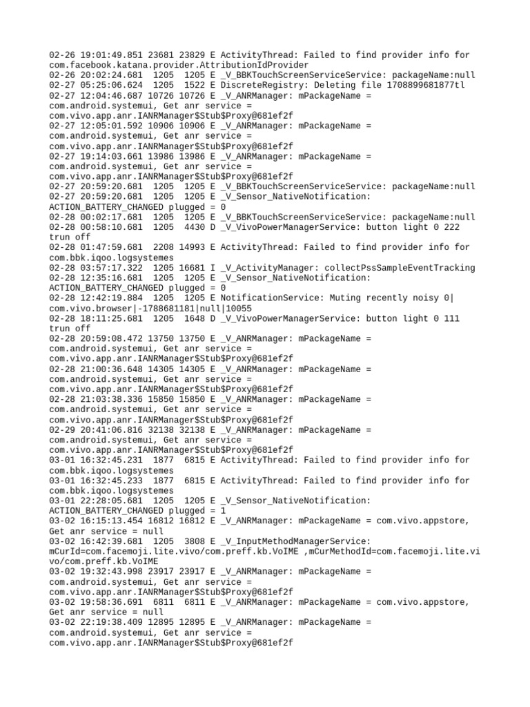 Log | PDF | Information Technology | Computer Science