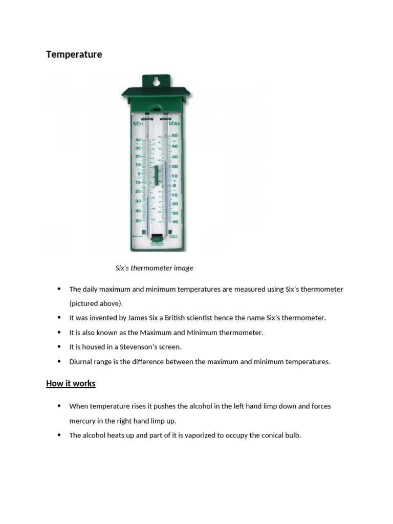 Temperature | PDF