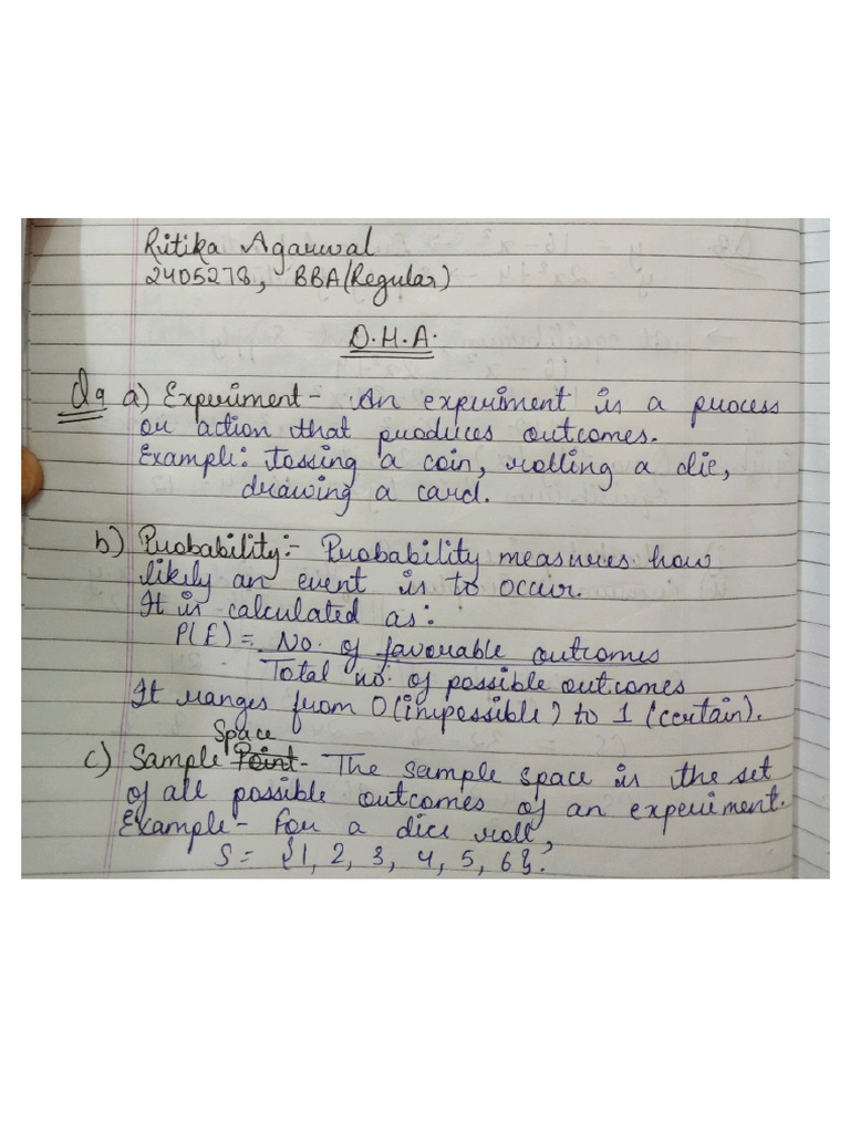 Bba 2nd Sem Maths | PDF
