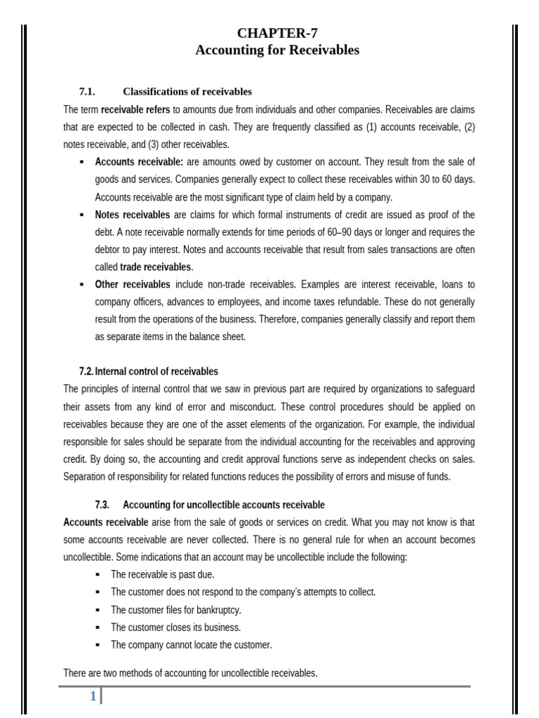 Understanding Notes Receivable | PDF | Bad Debt | Debits And Credits