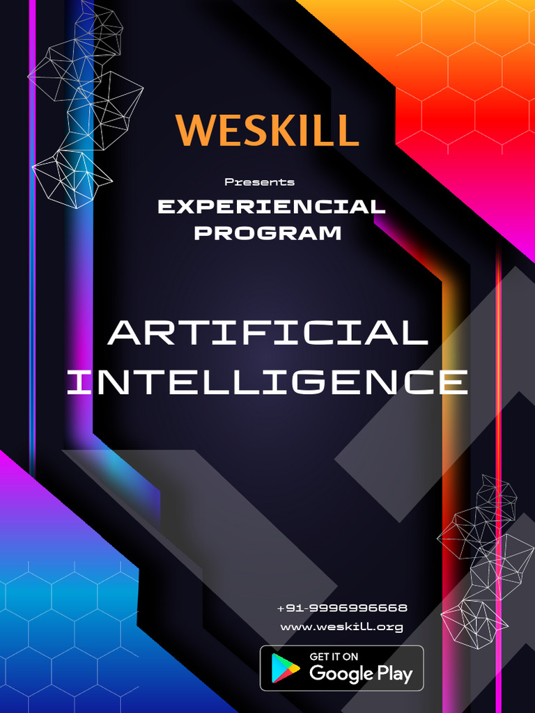 Weskill AI Training Program Overview | PDF | Artificial Intelligence ...