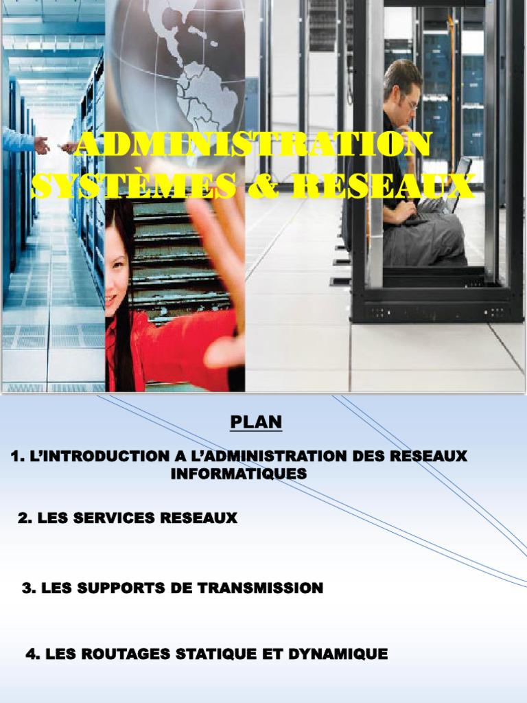 Administration des Réseaux Informatiques | PDF | Fibre optique | Routage