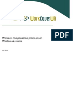 Publication Research and Evaluation Workers Compensation Premiums WA