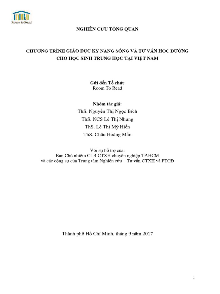Nghien Cu TNG Quan CHNG Trinh Giao D | PDF