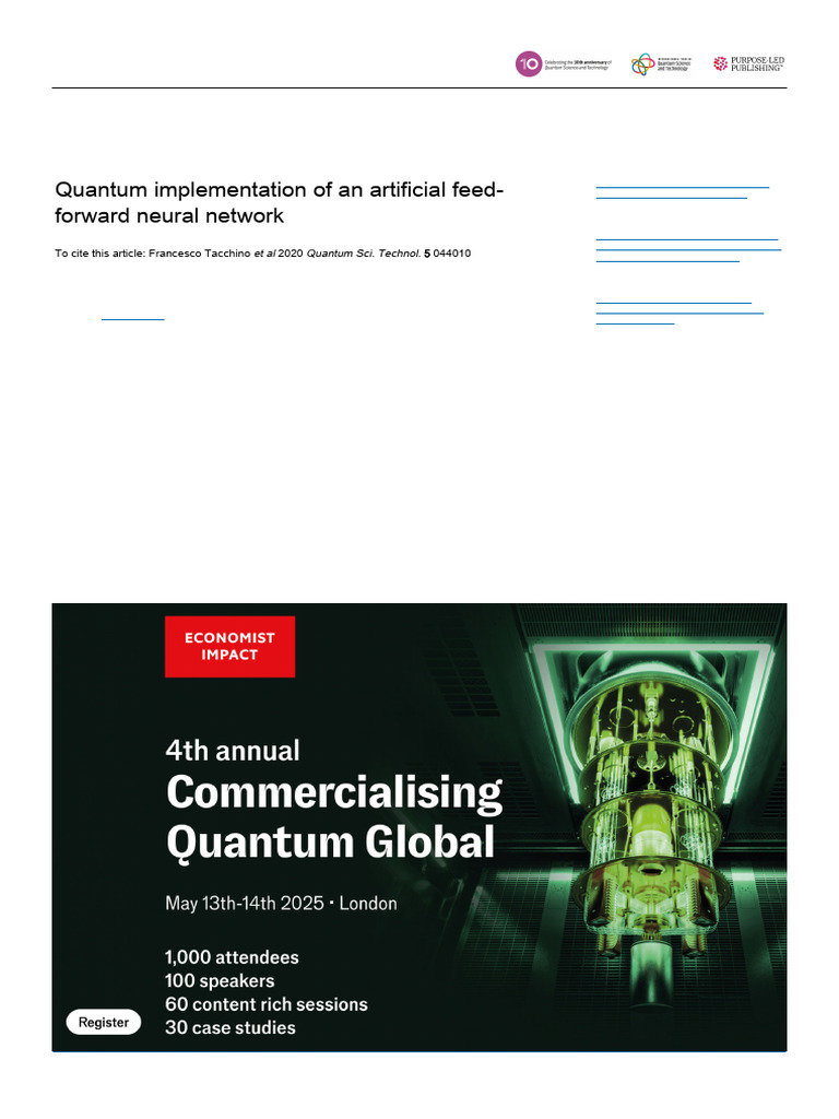 Quantum Neural Network Implementation | PDF | Quantum Computing ...