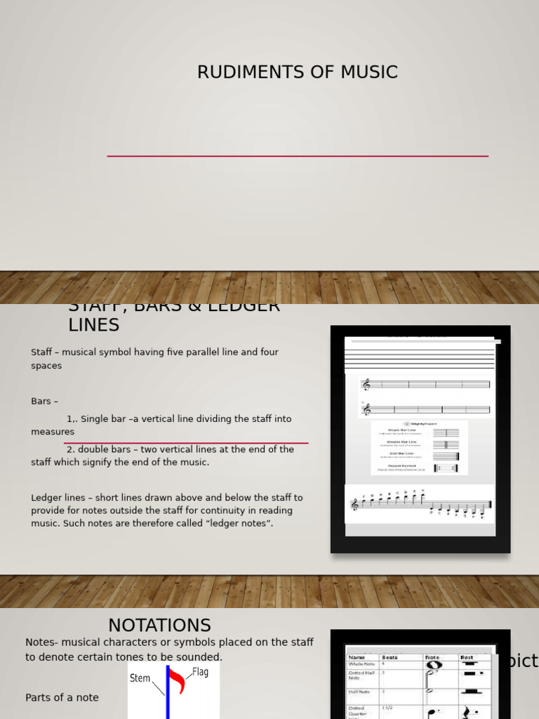 Rudiments of Music | PDF | Harmony | Tempo