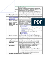 General Information Before You Begin Publishing The Book:: Course Technology Competency Prerequisites