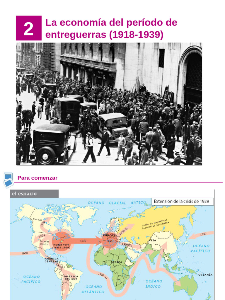 Crisis Economica de 1929 | PDF | Gran depresion | Accidente de Wall ...