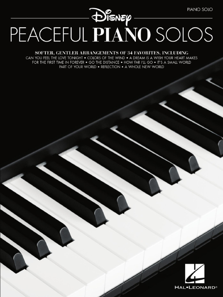 Disney Piano Sheet Music Collection | PDF | The Walt Disney Company