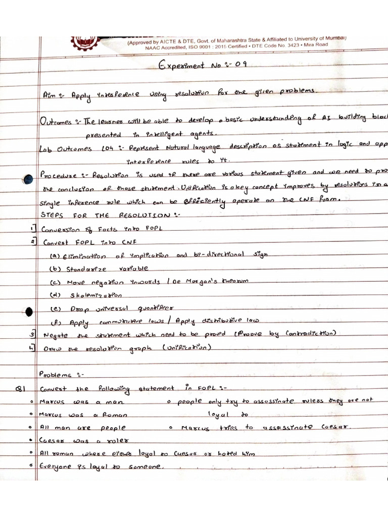 Exp 9 - AI | PDF