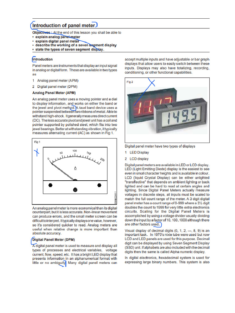 Digital Panel Meter | PDF