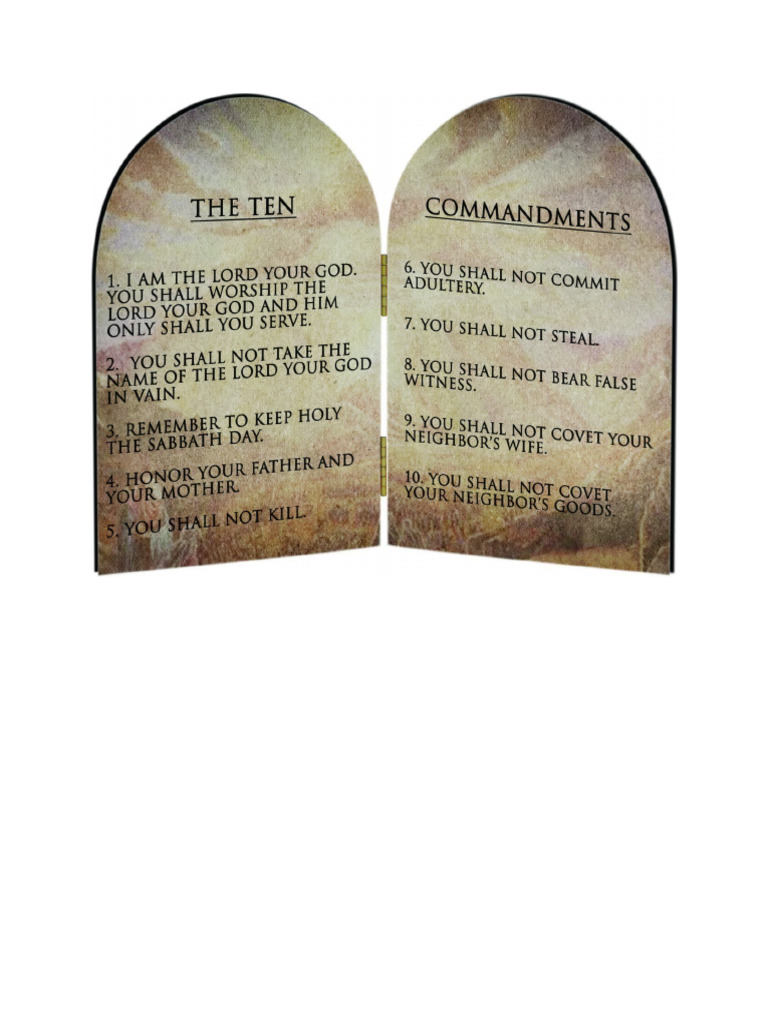 10 Commandments | PDF