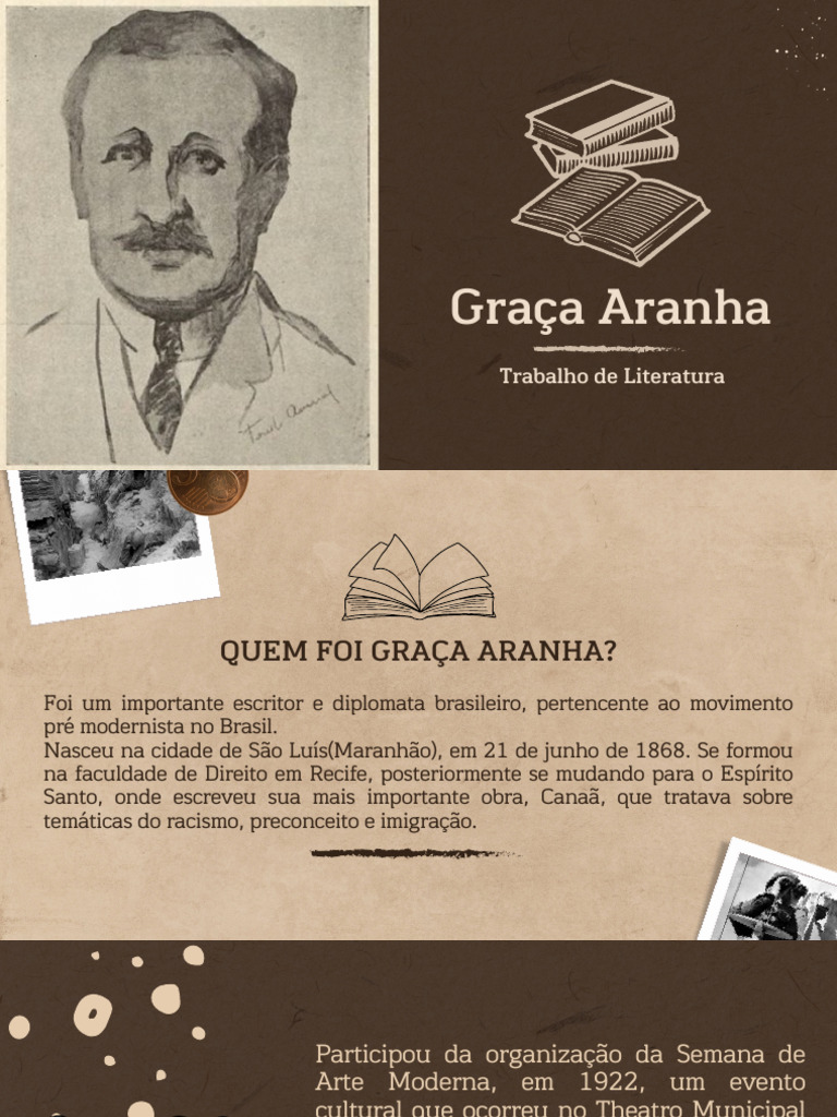Graça Aranha e sua obra Canaã | PDF | Brasil | Educação em Artes Liberais
