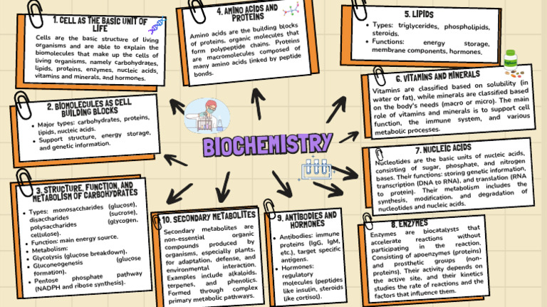 Overview of Biochemistry and Biomolecules | PDF | Proteins | Lipid