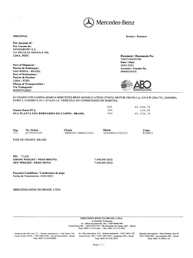 INVOICE | PDF