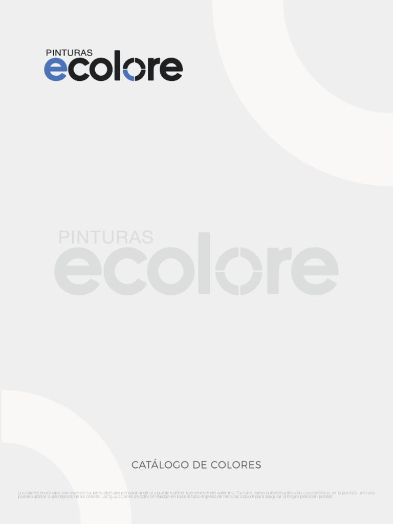 Catalogo Color Ecolore | PDF