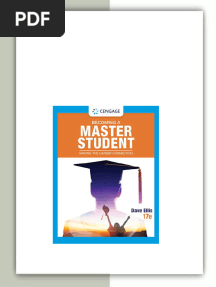 Becoming a Master Student Making the Career Connection 17th Edition Dave Ellis download