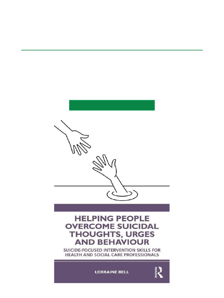 Skills for Overcoming Suicidal Thoughts | PDF | Suicide | Mental Health