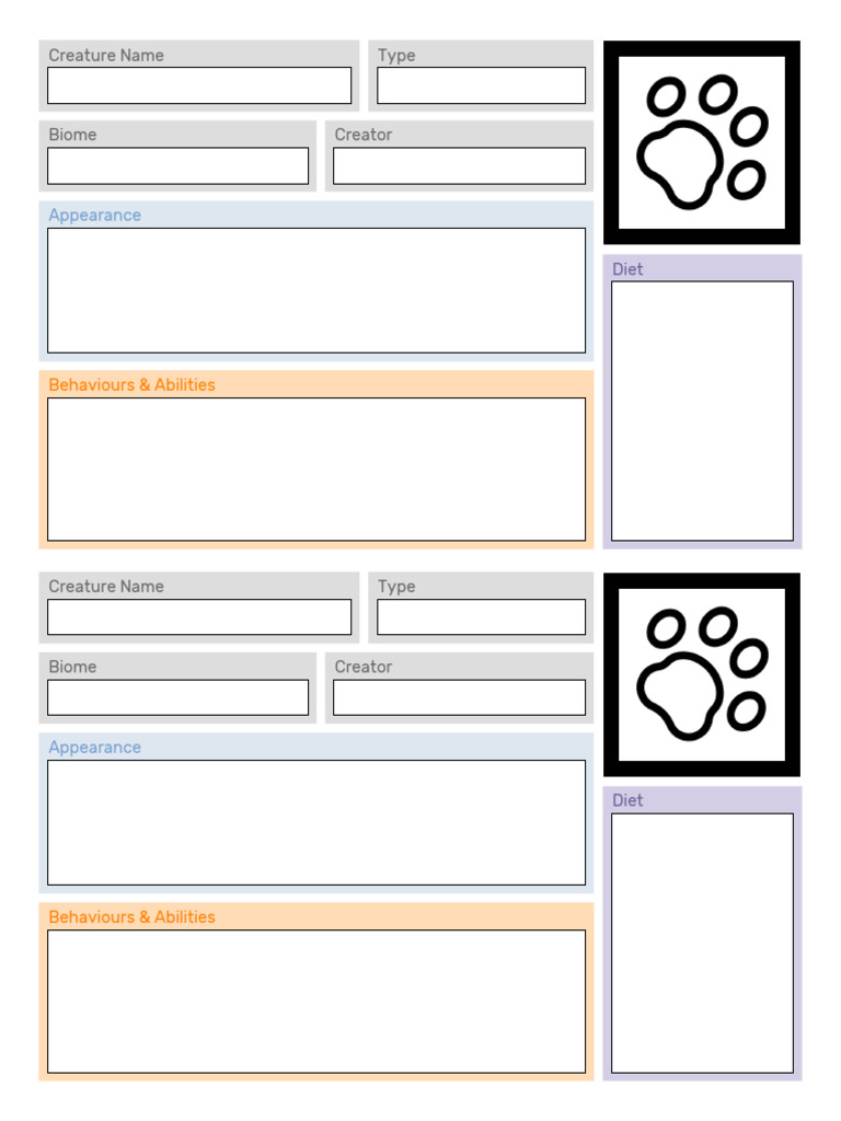 Creature Profiles: Types & Traits | PDF