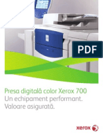 Xerox 700 Digital Color Press Bro