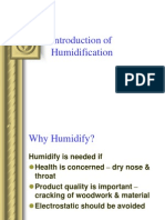 Introduction of Humidification