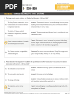 AP World History Period 2 Overview | PDF | Age Of Discovery | Ships