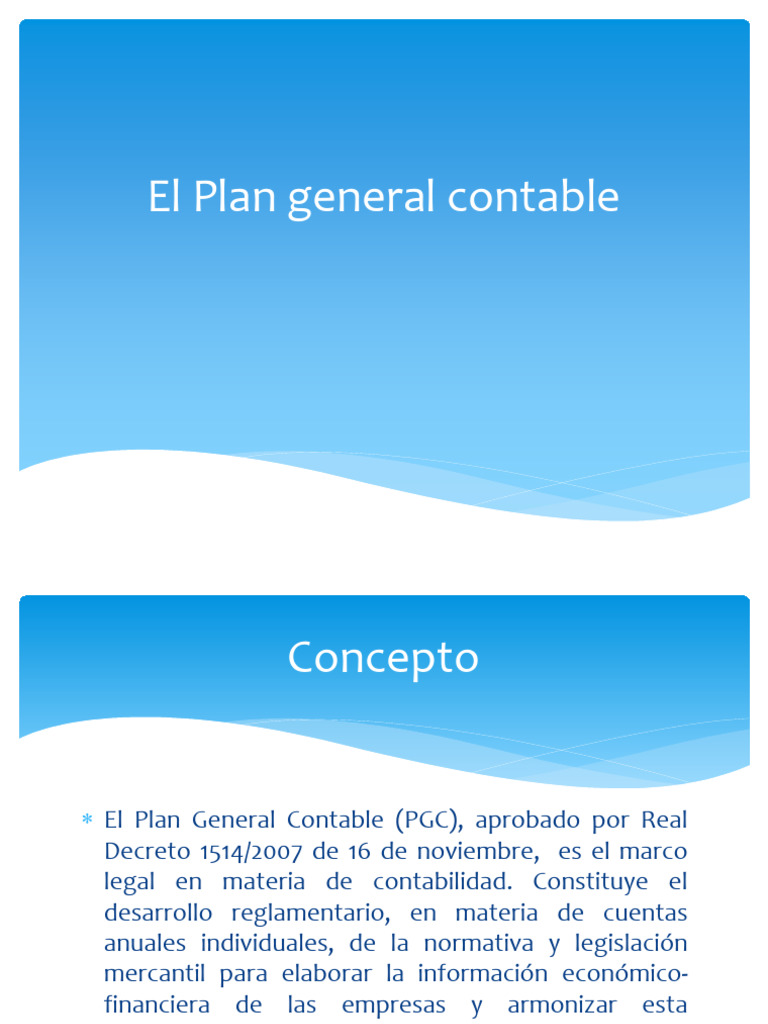 Grupo 3 del Plan General Contable | PDF | Contabilidad | Estado financiero